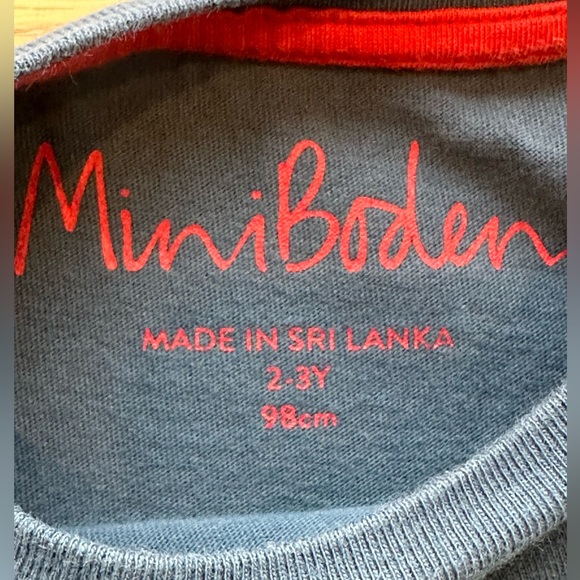 Mini Boden Dragon Print Long Sleeve Shirt - Picture 9 of 9